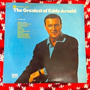 The Greatest of Eddy Arnold vinyl records volume one and two